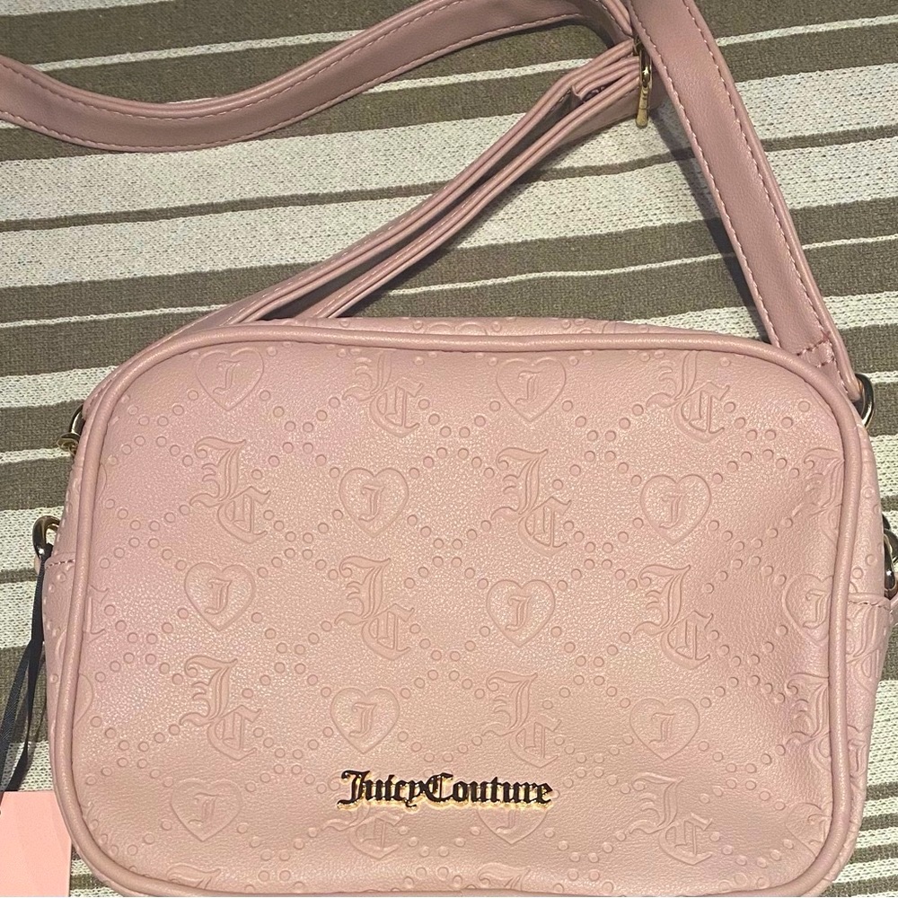 Juicy Couture Camera Crossbody Bag Dusty Blush - Picture 6 of 9